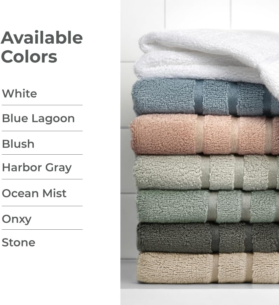Cariloha Ocean Mist WashclothAffordable and Perfectly Plush 12x12 inch fabric