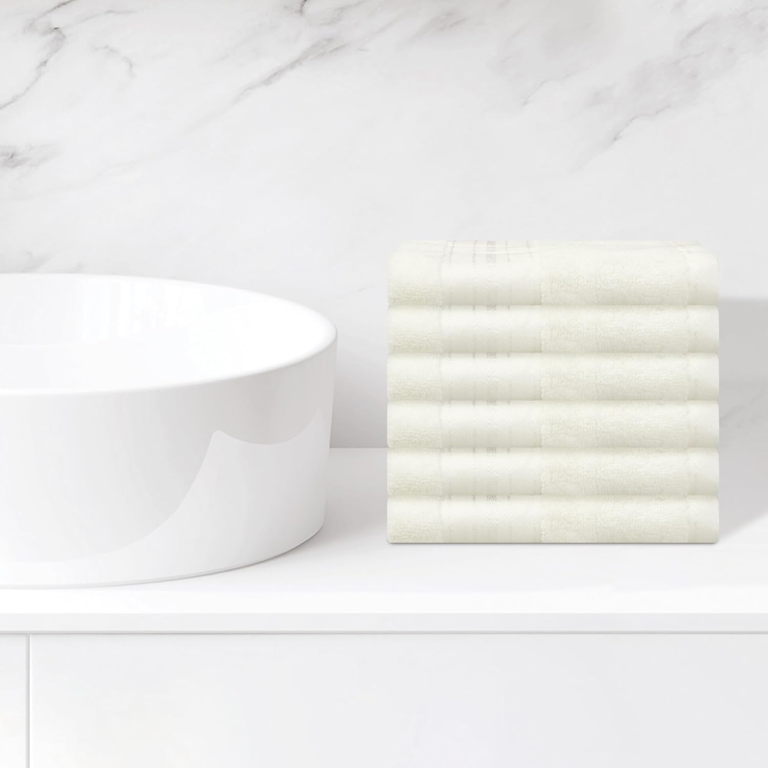 Luxury Cotton Washcloth Set