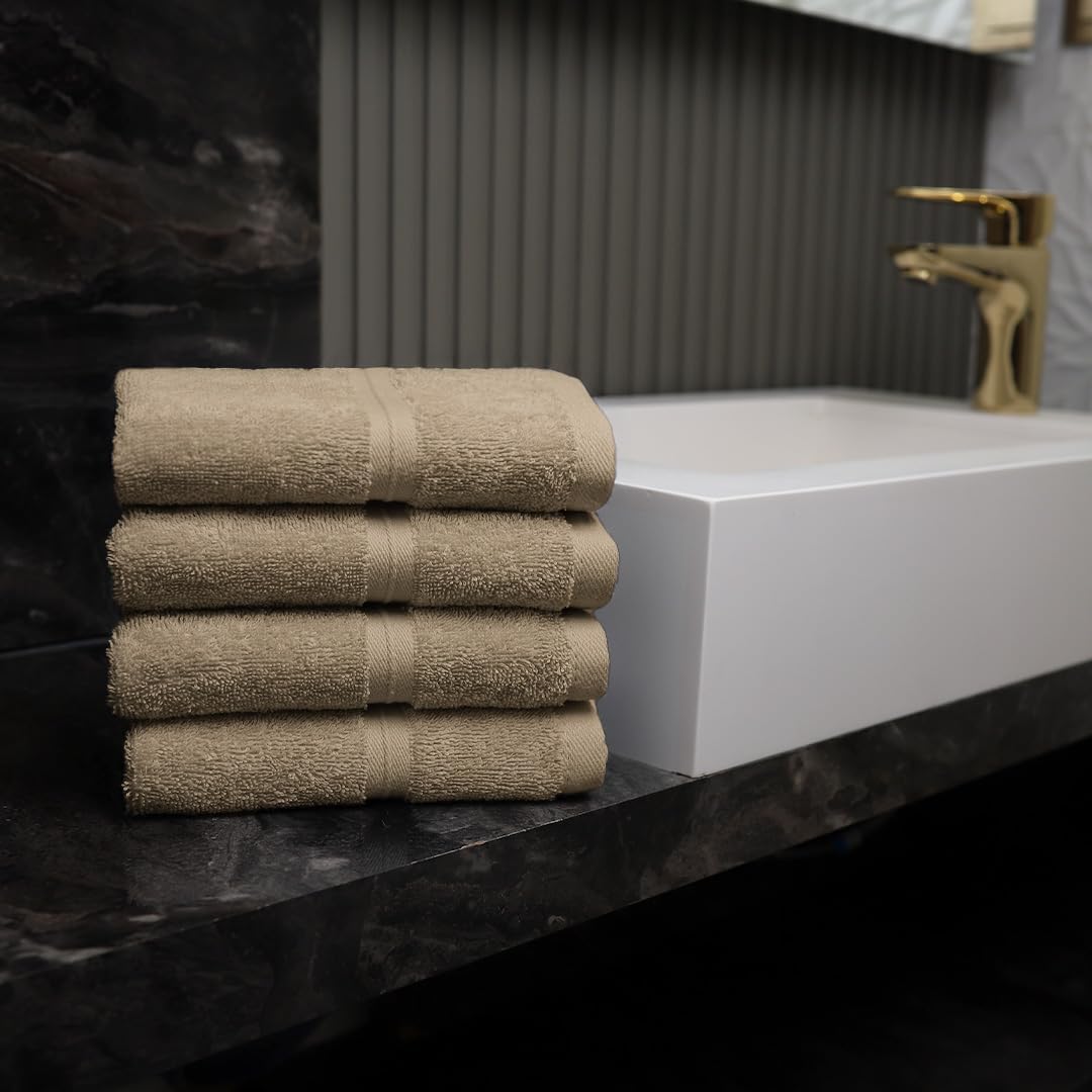Premium 100 Cotton Washcloths Set