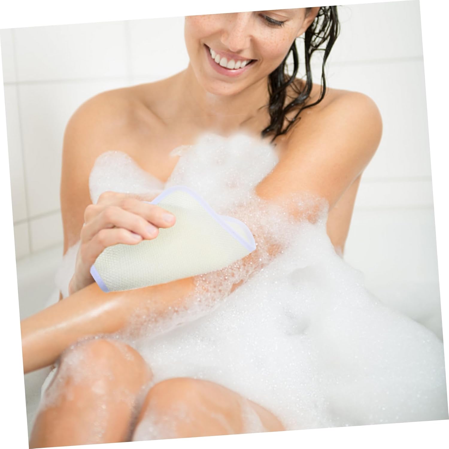 4-Piece Dual-Sided Exfoliating Washcloths for Body Face