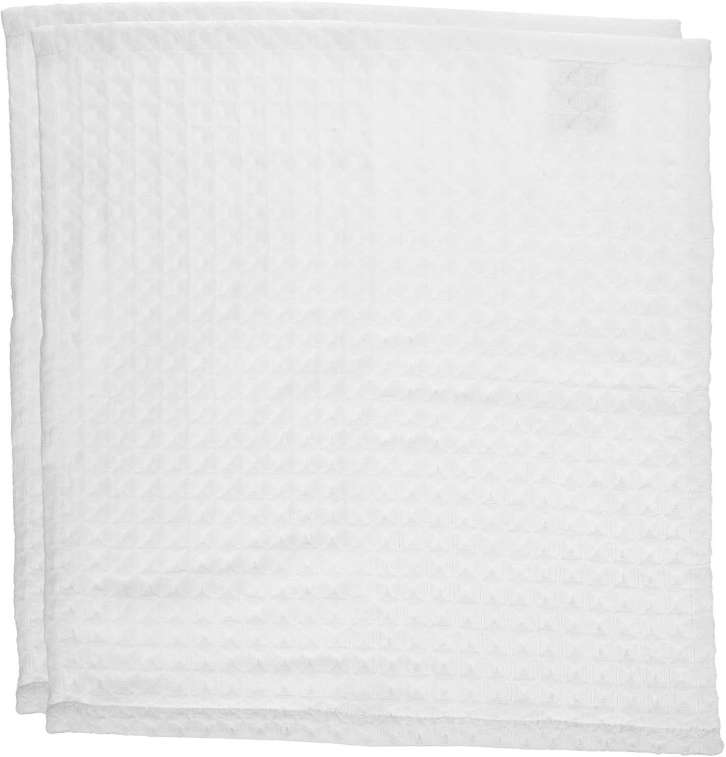 2-Piece Soft Honeycomb Face Towels for Daily Use
