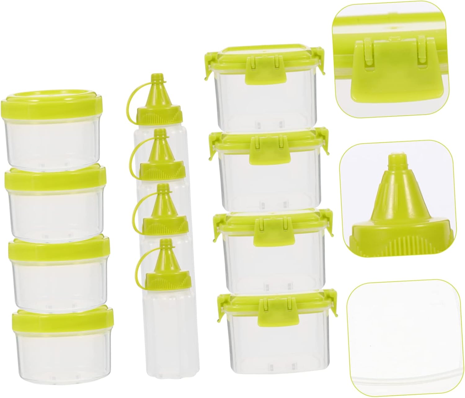 High-Quality Mustard Ketchup Squeeze Bottle Set by Mikinona