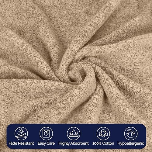 Elegant Comfort Premium 100 Cotton Towel Set