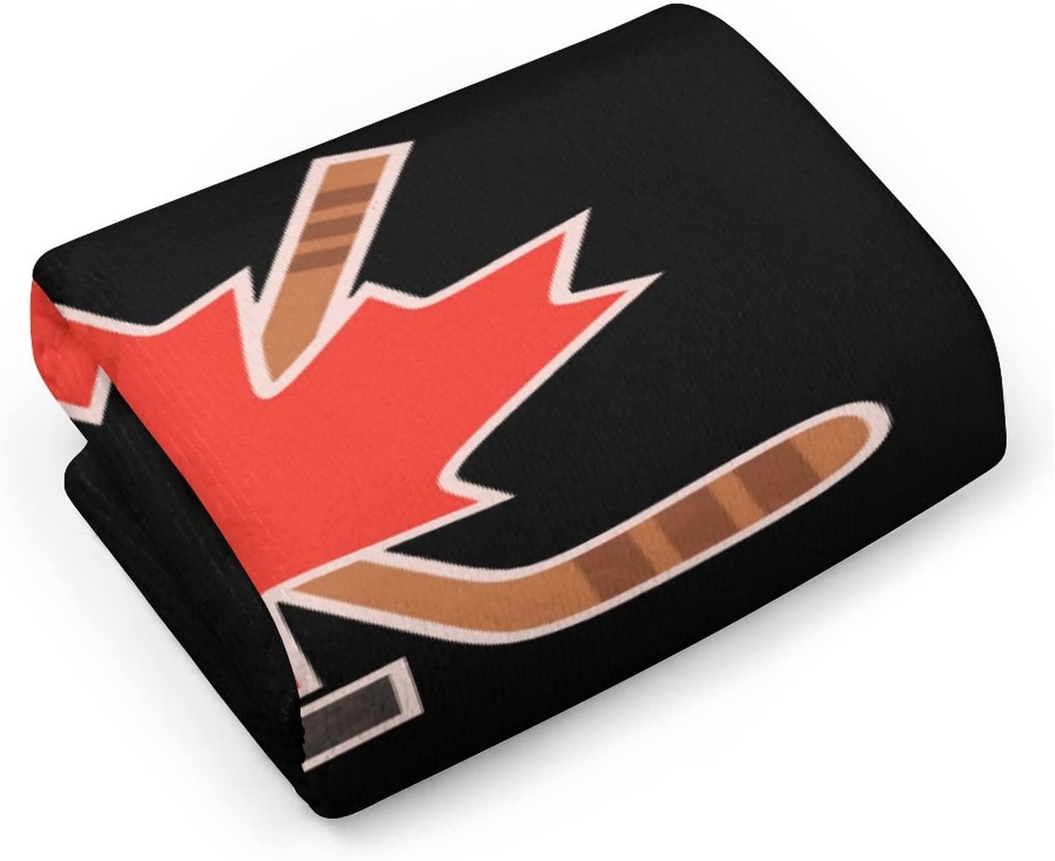 Cute Printed Canada Maple Hockey Hand Towels for Home Kitchen