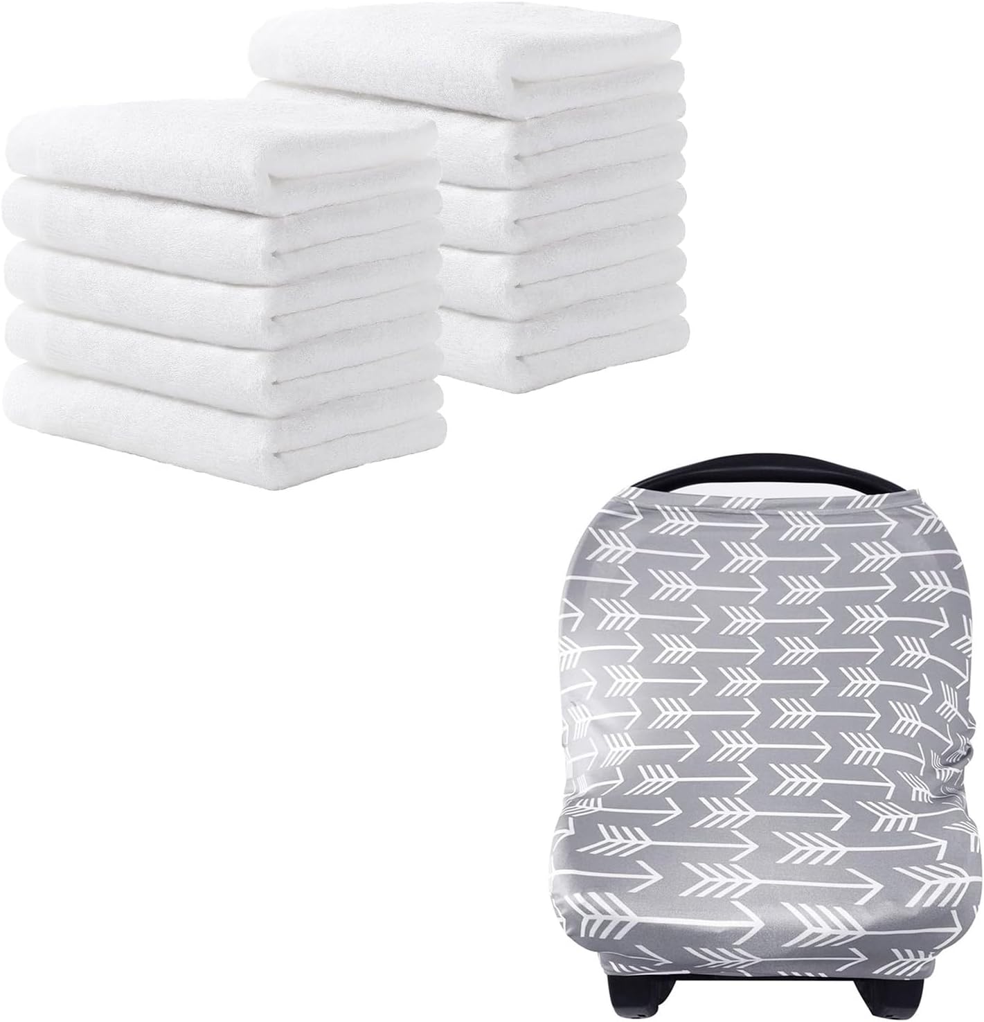 Luxury Bamboo Washcloth Set