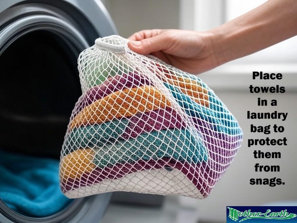 Mother-Earth Bathtowels Soft Quick-Dry Reusable Eco-Friendly Sensitive Skin