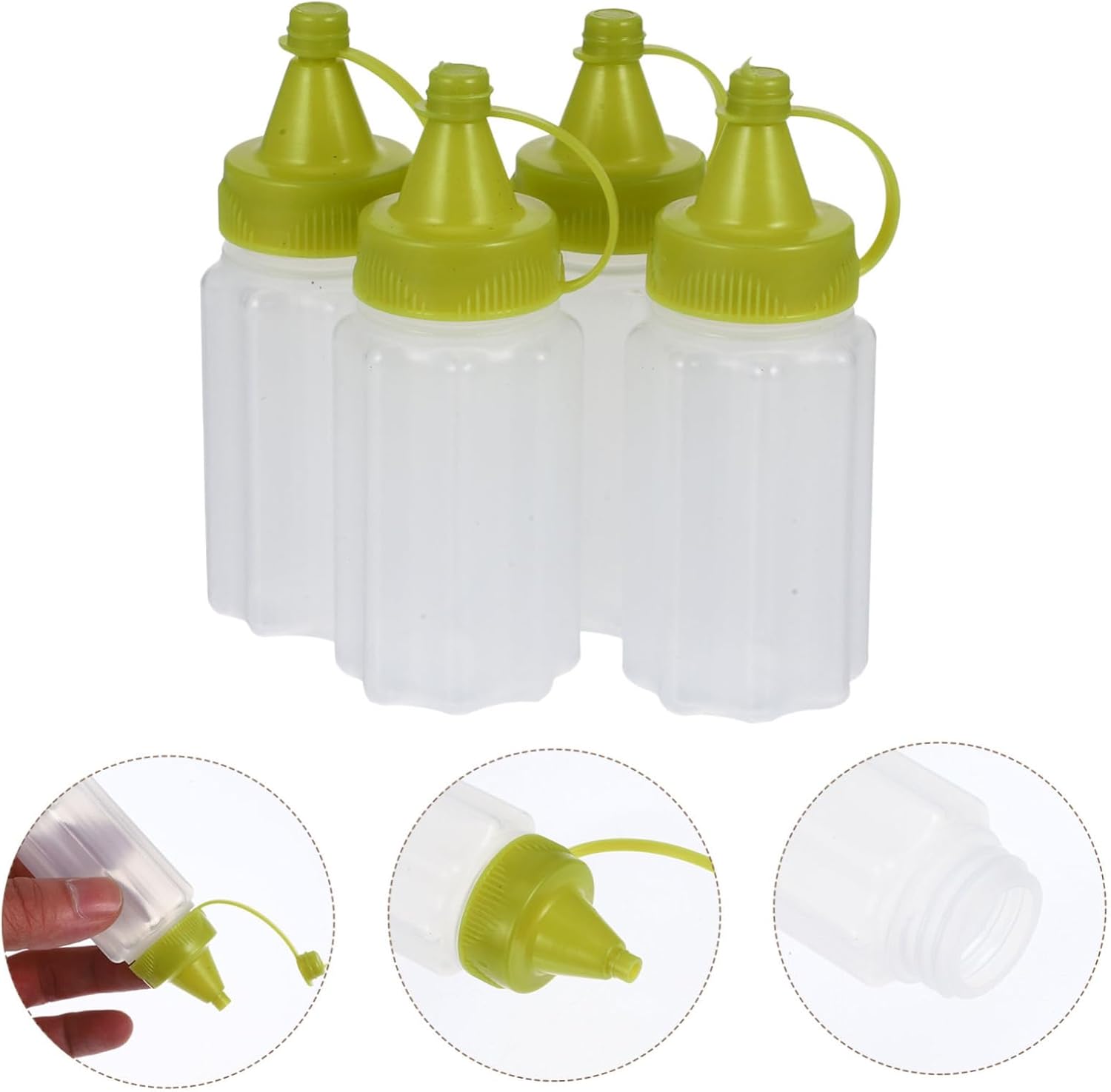 Reusable Squeeze Bottles for Condiments