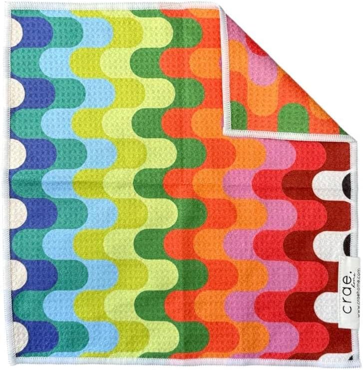 Double-Sided Microfiber Washcloths 12x12