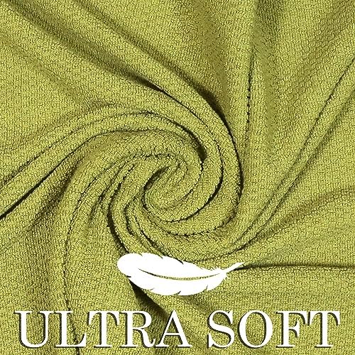 Luxury Bath Towels 100 Cotton Plush Bath Set