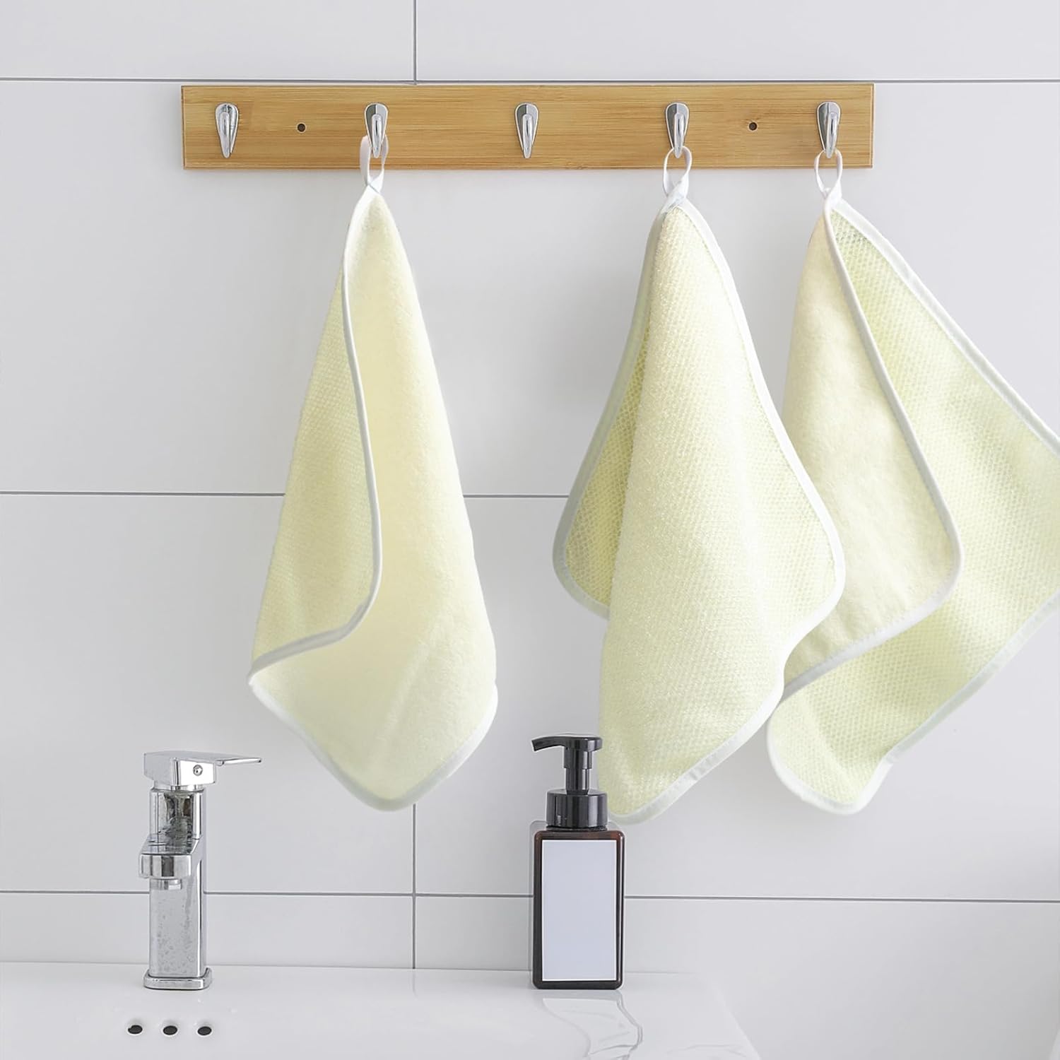Dual-Sided Exfoliating Washcloth Set 3-Pack