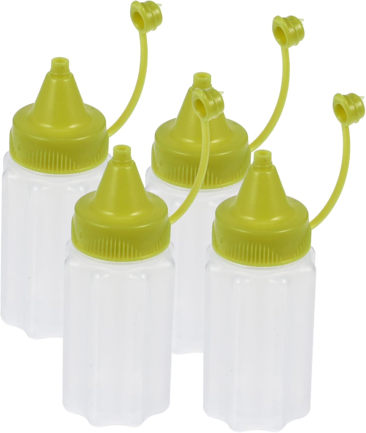 Honey Ketchup Mustard Squeeze Bottle Set 4-Pack
