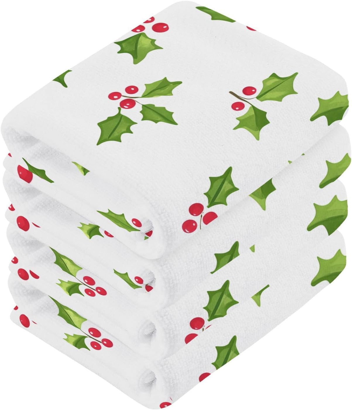 Bulletgxll Cotton Washcloths Set of 2 12x12 Inch Soft Absorbent Face Cloths