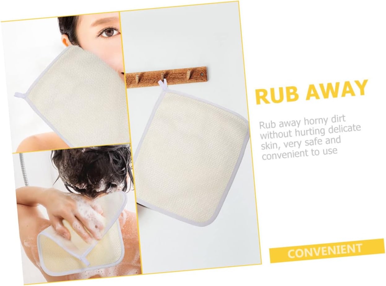 5-Piece Exfoliating Washcloths for Daily Cleanse