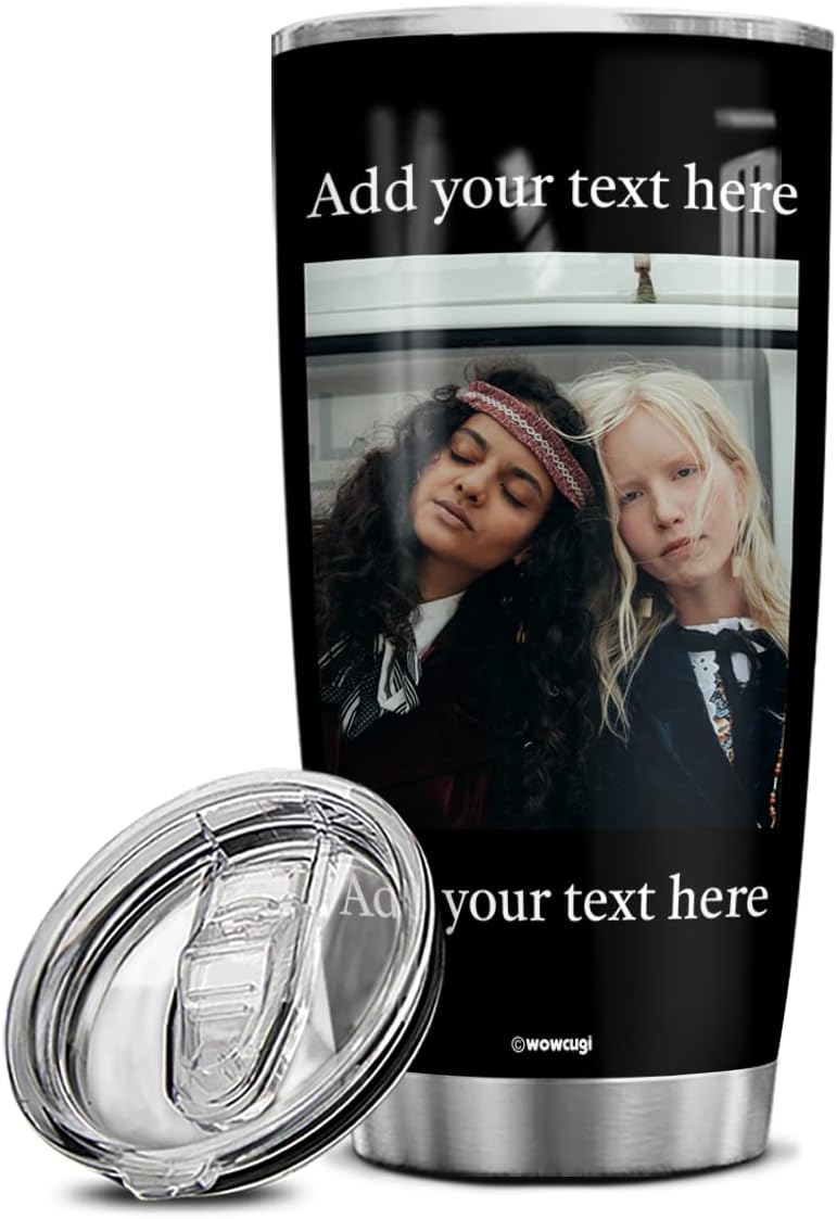 Stainless Steel Personalized Coffee Tumbler Perfect Gift for Women Friends 20oz30oz