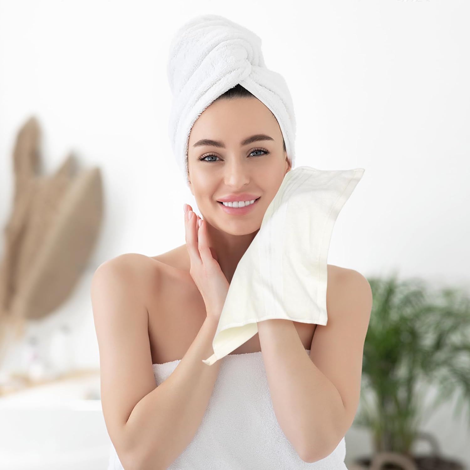 Luxury Cotton Washcloth Set