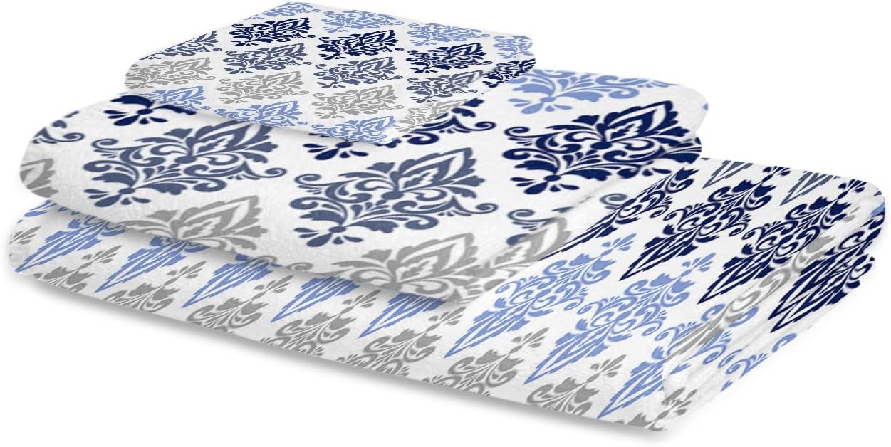 ZOE GARDEN Luxury Quick Dry Bathroom Towels Set for Home Business Use
