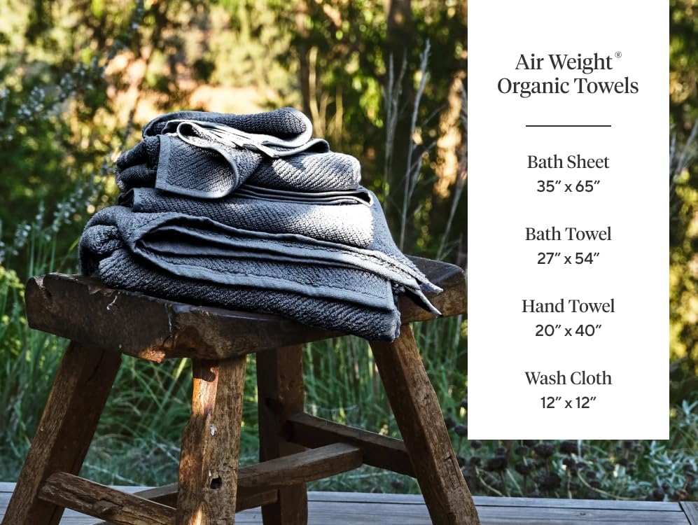 12x12 Organic Cotton Washcloth