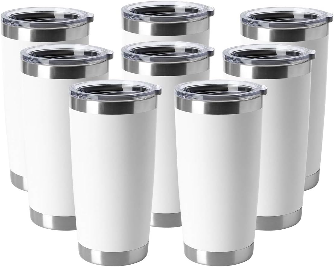 Sturdy 20oz Tumblers Bulk Set