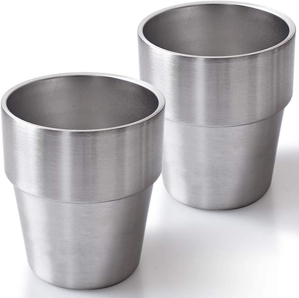 Unbreakable Stainless Steel Tumblers Perfect for BBQ Home Office or Parties