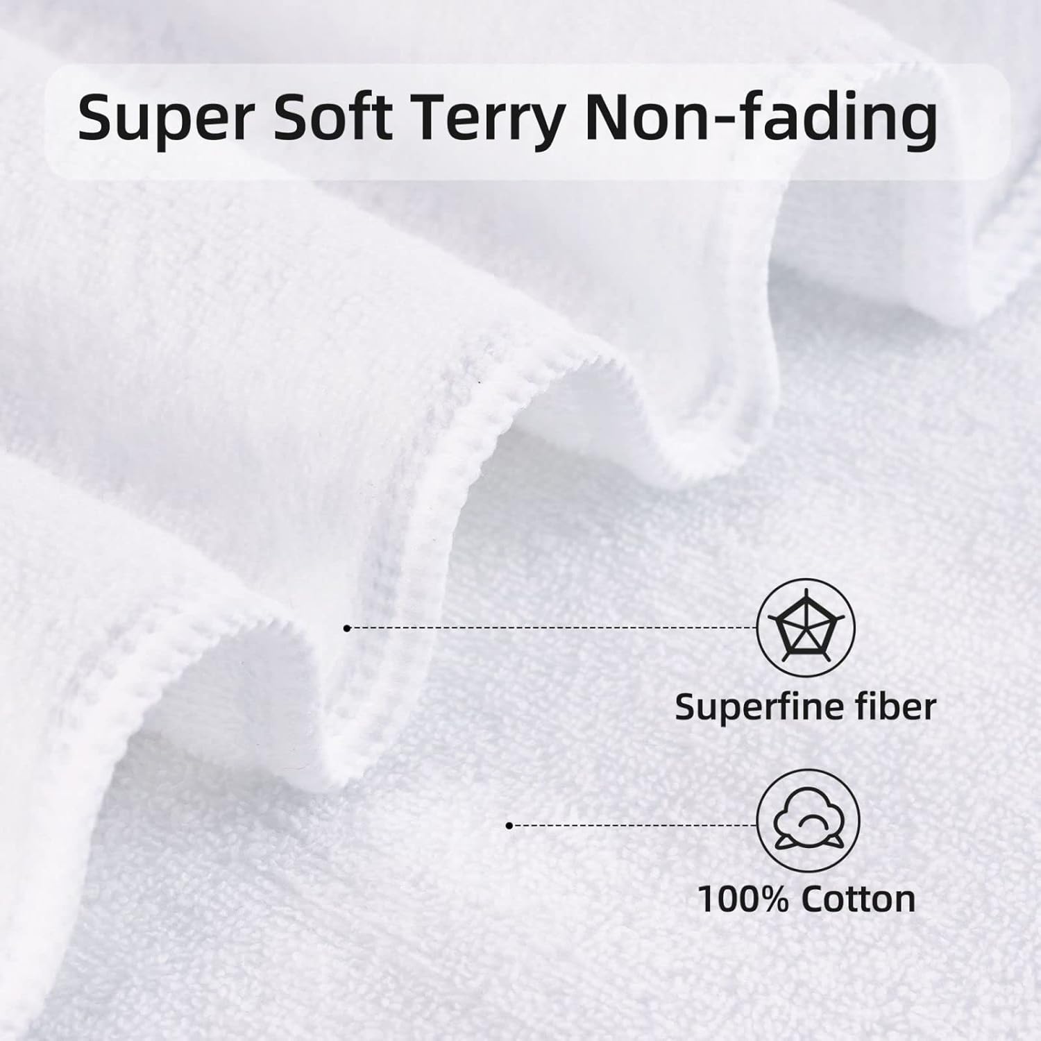Personalized Microfiber Face Towels for Bathroom Kitchen More