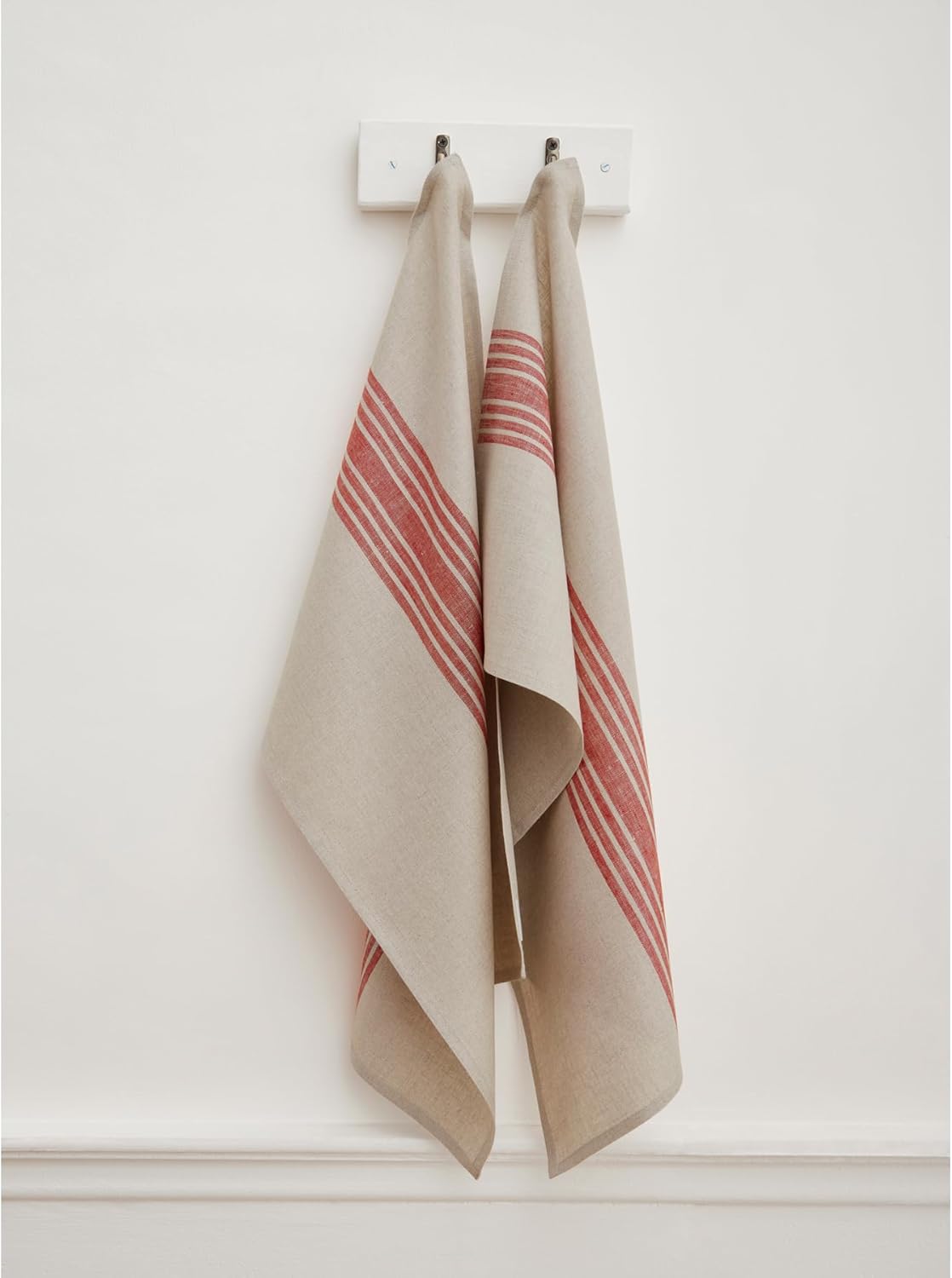 Solino Home Premium 100 Pure Linen Kitchen Towels Set of 2