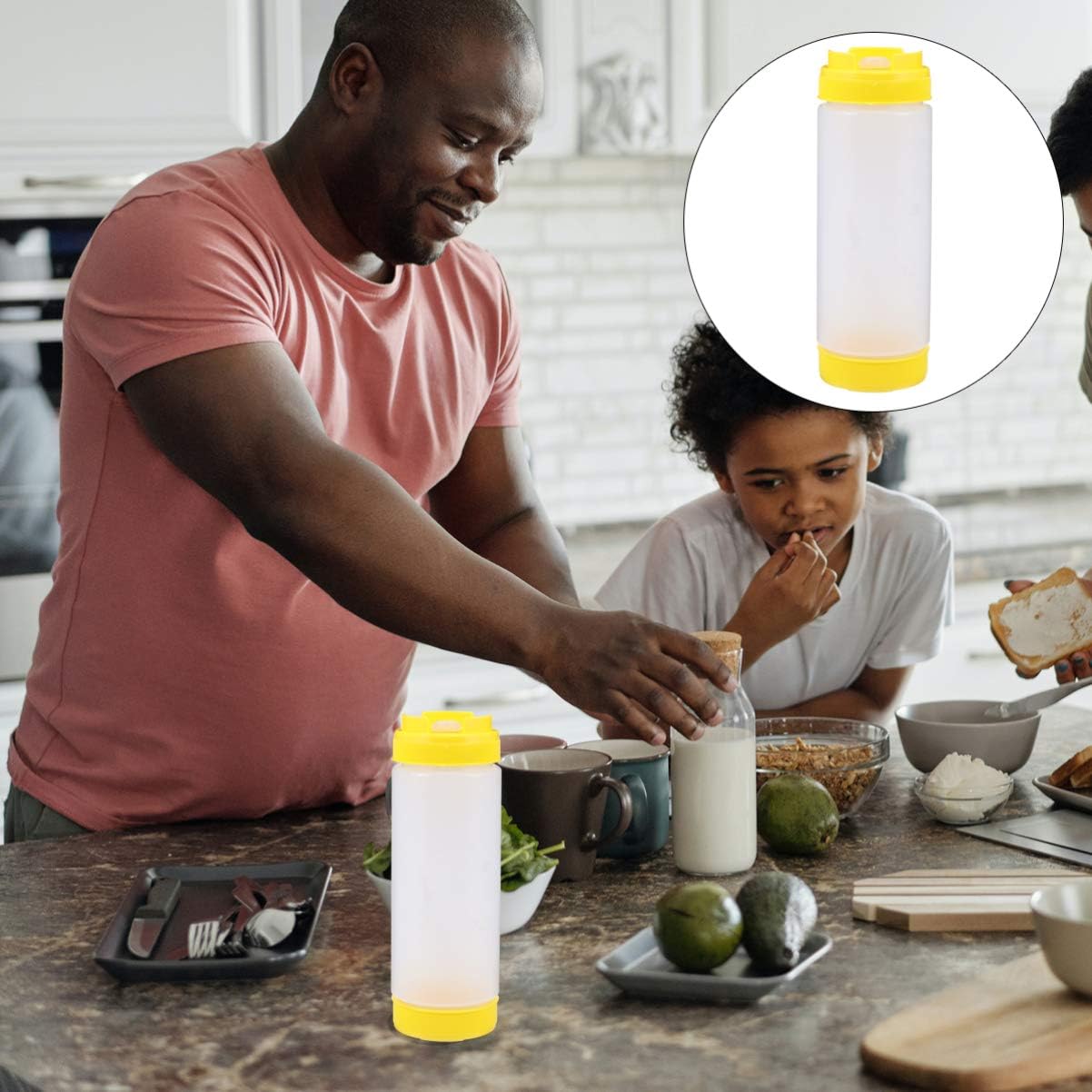 Hemoton Squeeze Bottle - Must-Have Kitchen Gadget for Busy lifesavers