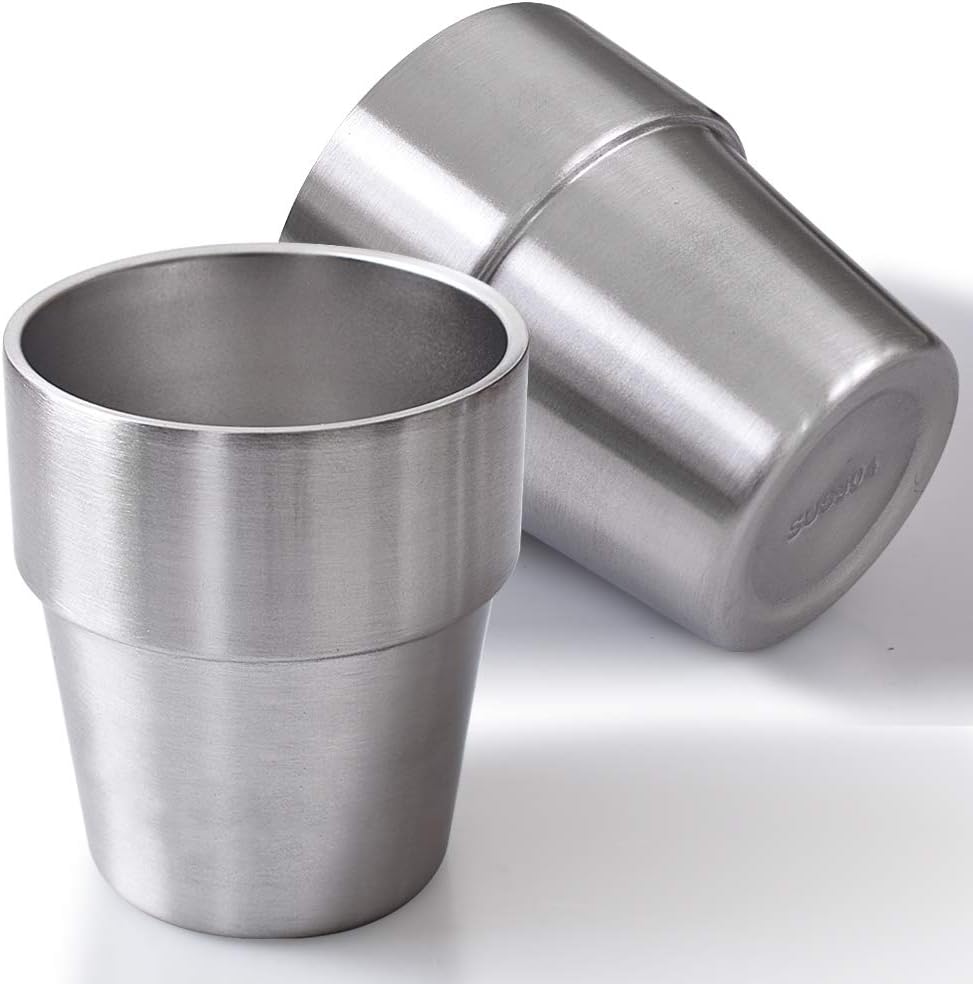 Unbreakable Stainless Steel Tumblers Perfect for BBQ Home Office or Parties