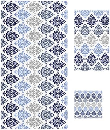 ZOE GARDEN Luxury Quick Dry Bathroom Towels Set for Home Business Use