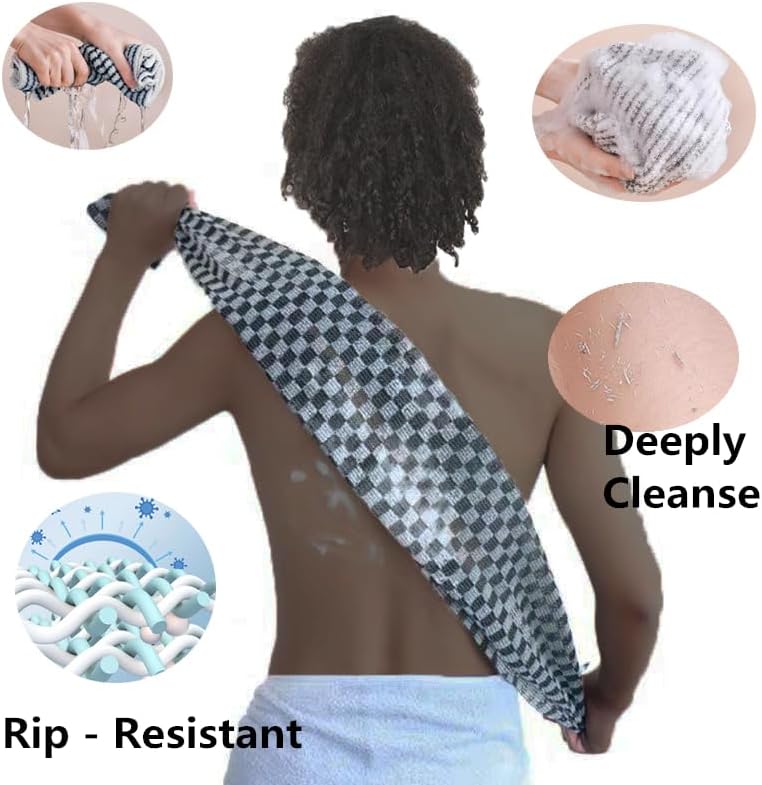 Deep Cleanse exfoliate with our Washcloth Towel