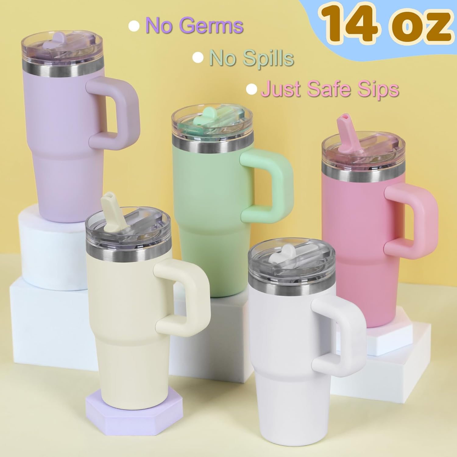 Cool Kiddie Tumbler with Straw Lid