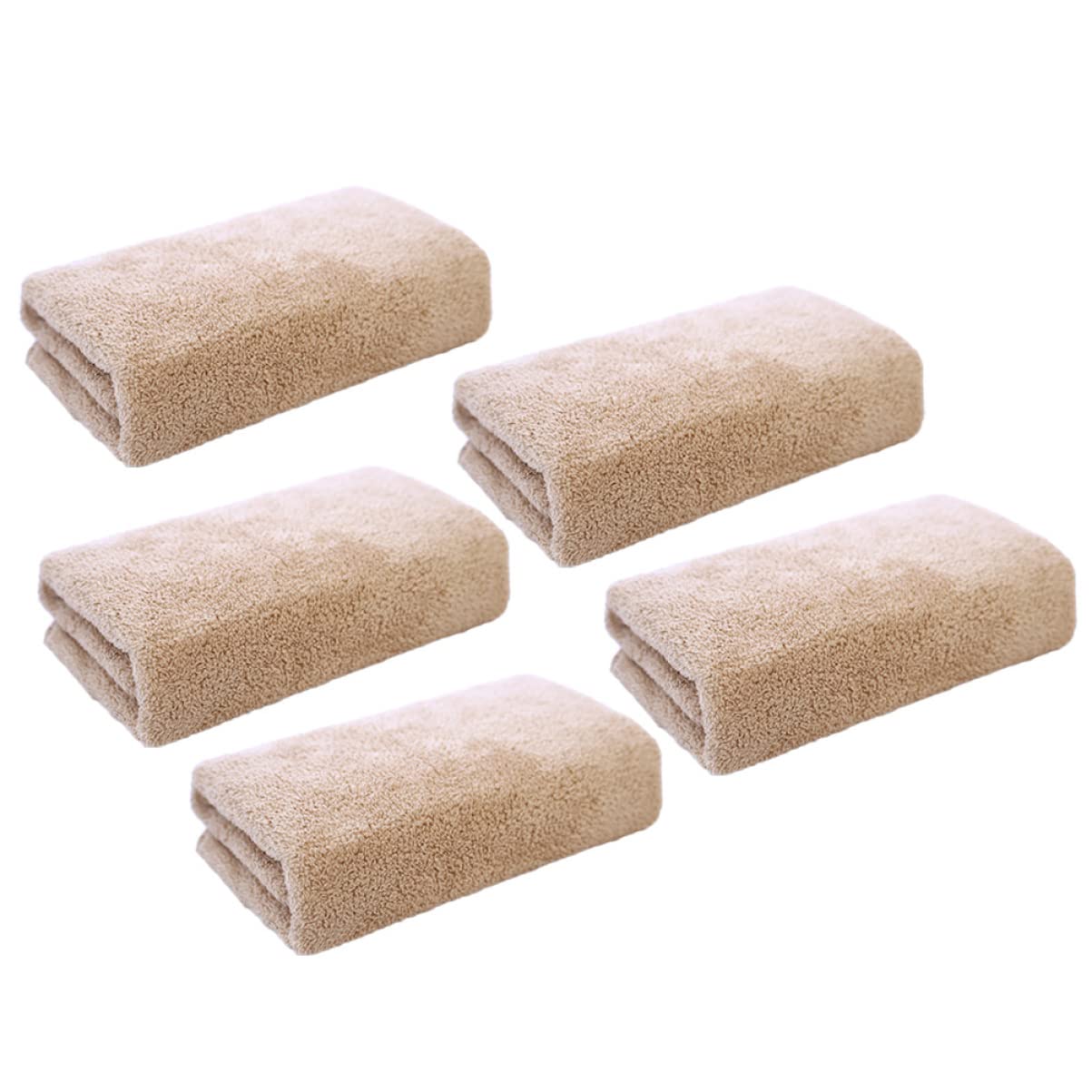 5-Pack Microfiber Makeup Remover Towels for Women
