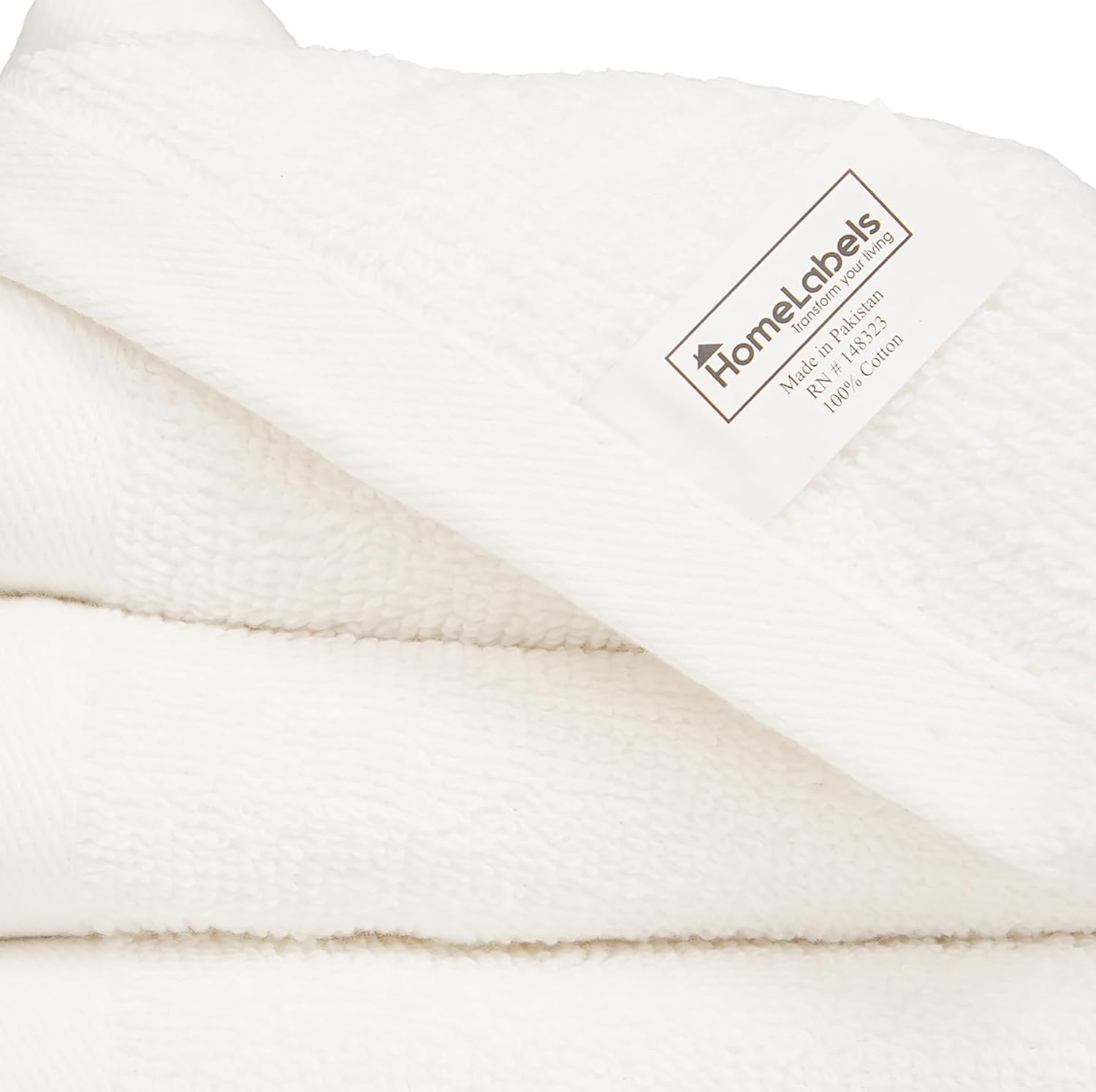 100 Cotton Soft Absorbent and Quick-Drying Washcloths