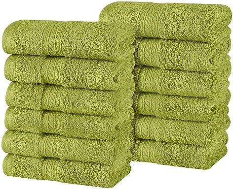 Superior Atlas Cotton Luxury Face Towels Set