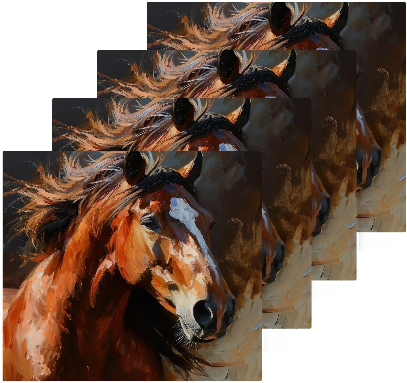 Sturdy Baby Face Towels Soft and Absorbent for Horses