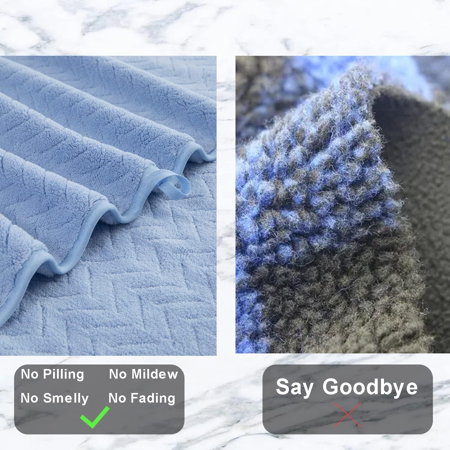 Bath Time Bliss 4-Piece Washcloth Set