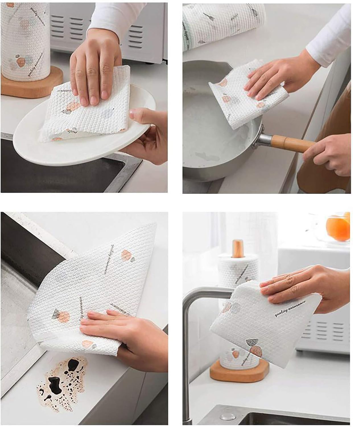 Premium Microfiber Cleaning Cloths - Durable Easy to Use Soft for All Surfaces