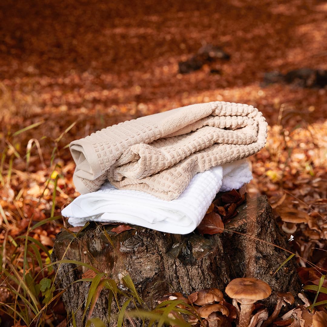 Juna-check Washcloth Soft Sustainable