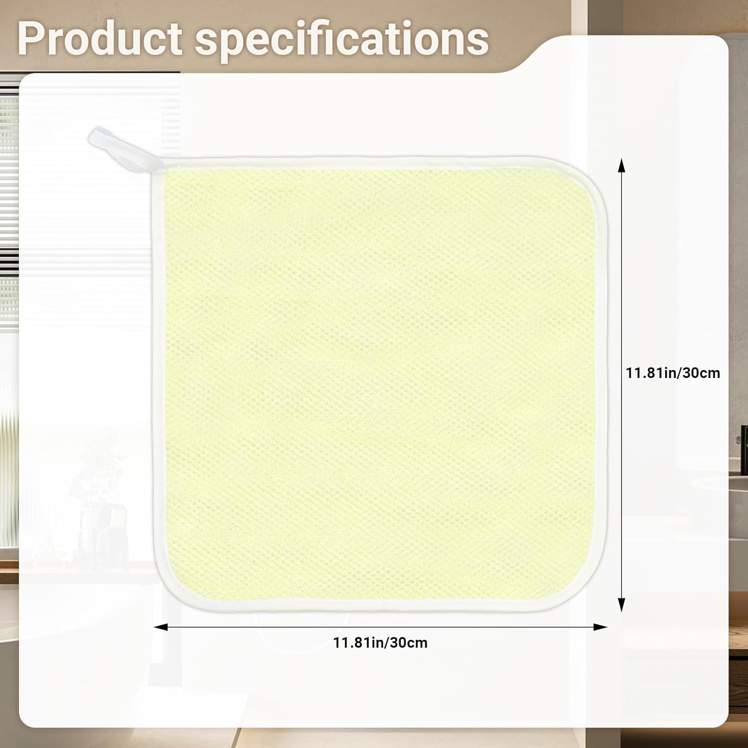 Dual-Sided Exfoliating Washcloth Set 3-Pack