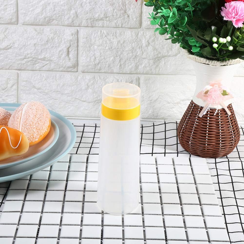 Hapivida - 4-Hole Condiment Squeeze Bottles - Ergonomic Design for Simplicity
