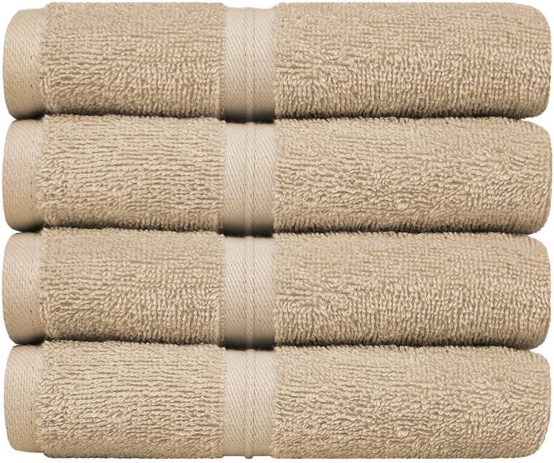 Premium 100 Cotton Washcloths Set