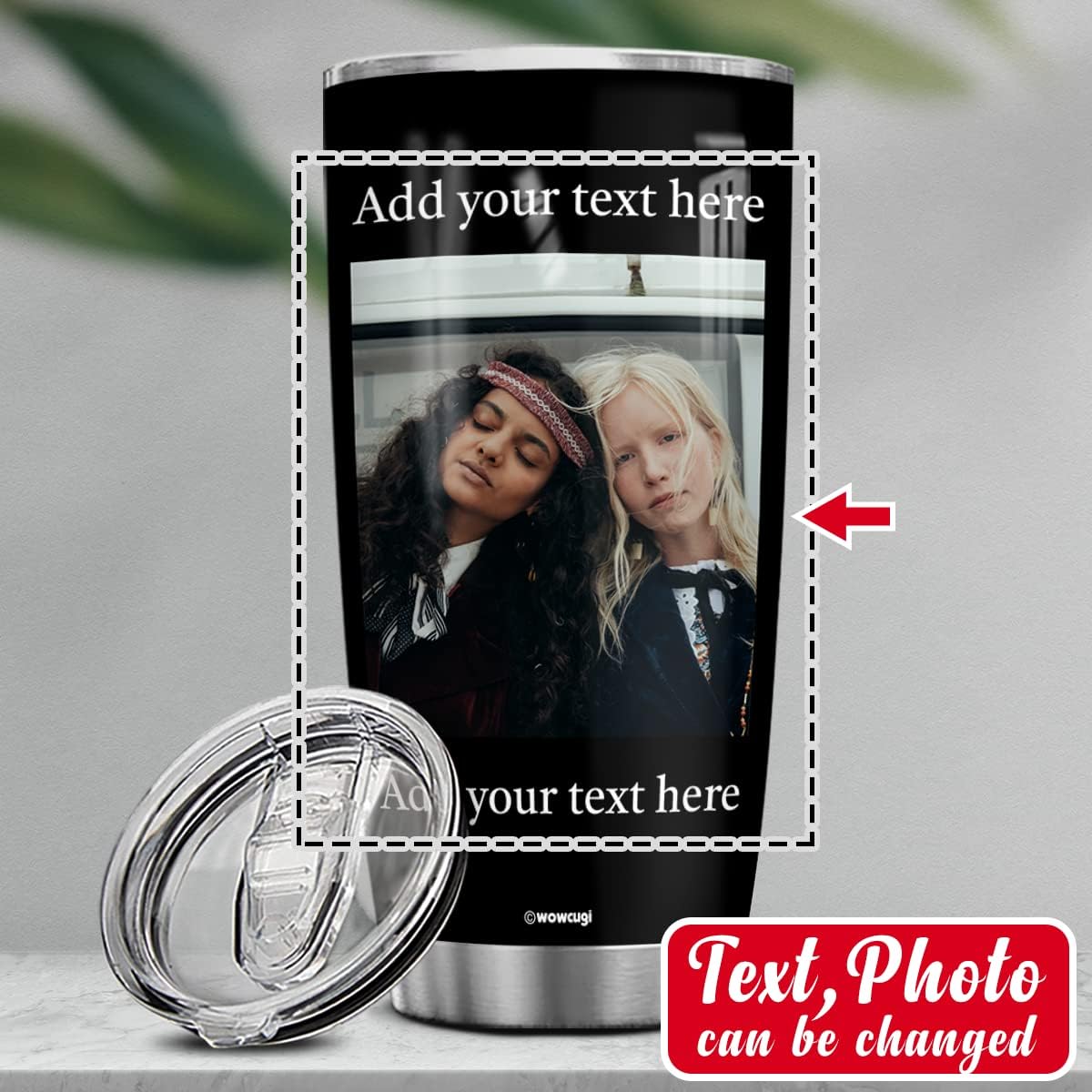 Stainless Steel Personalized Coffee Tumbler Perfect Gift for Women Friends 20oz30oz