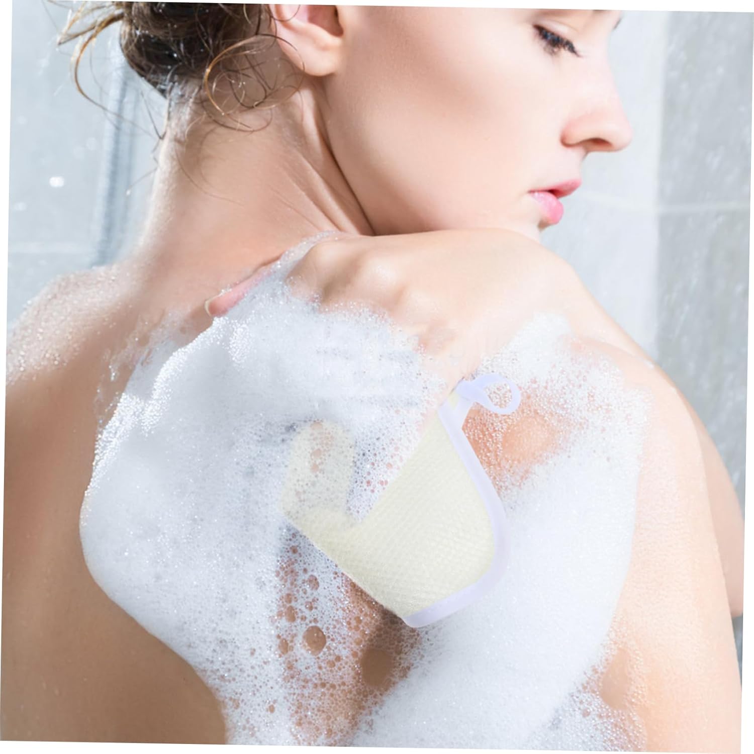 4-Piece Dual-Sided Exfoliating Washcloths for Body Face