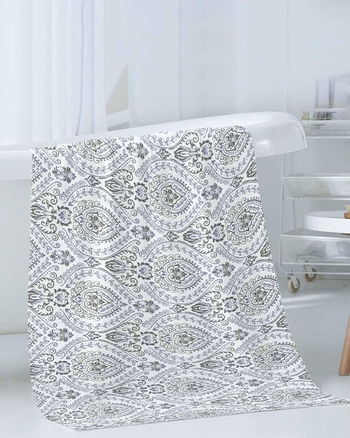 Vibrant Design Luxurious Feel 3-Piece Bathroom Towel Set