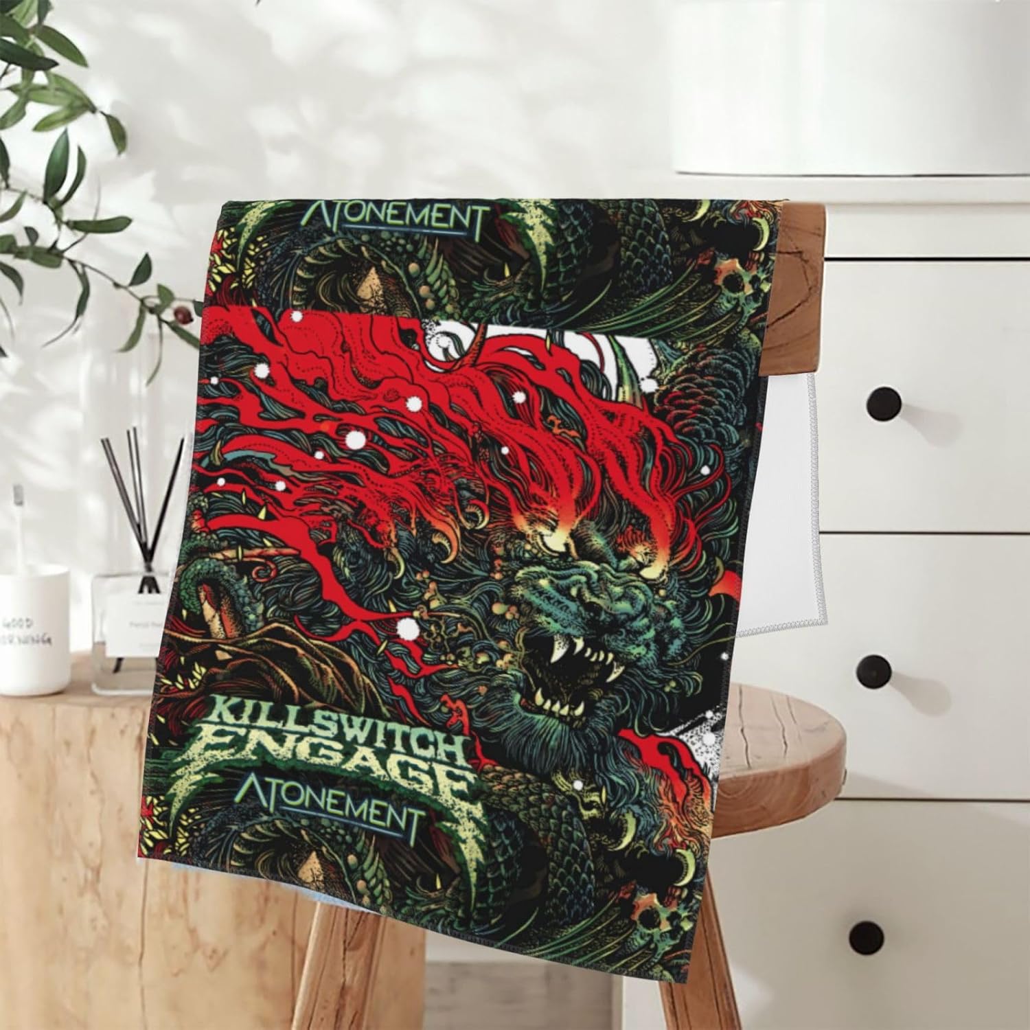 Quick Dry Absorbent Washcloth for Beach Kitchen Use