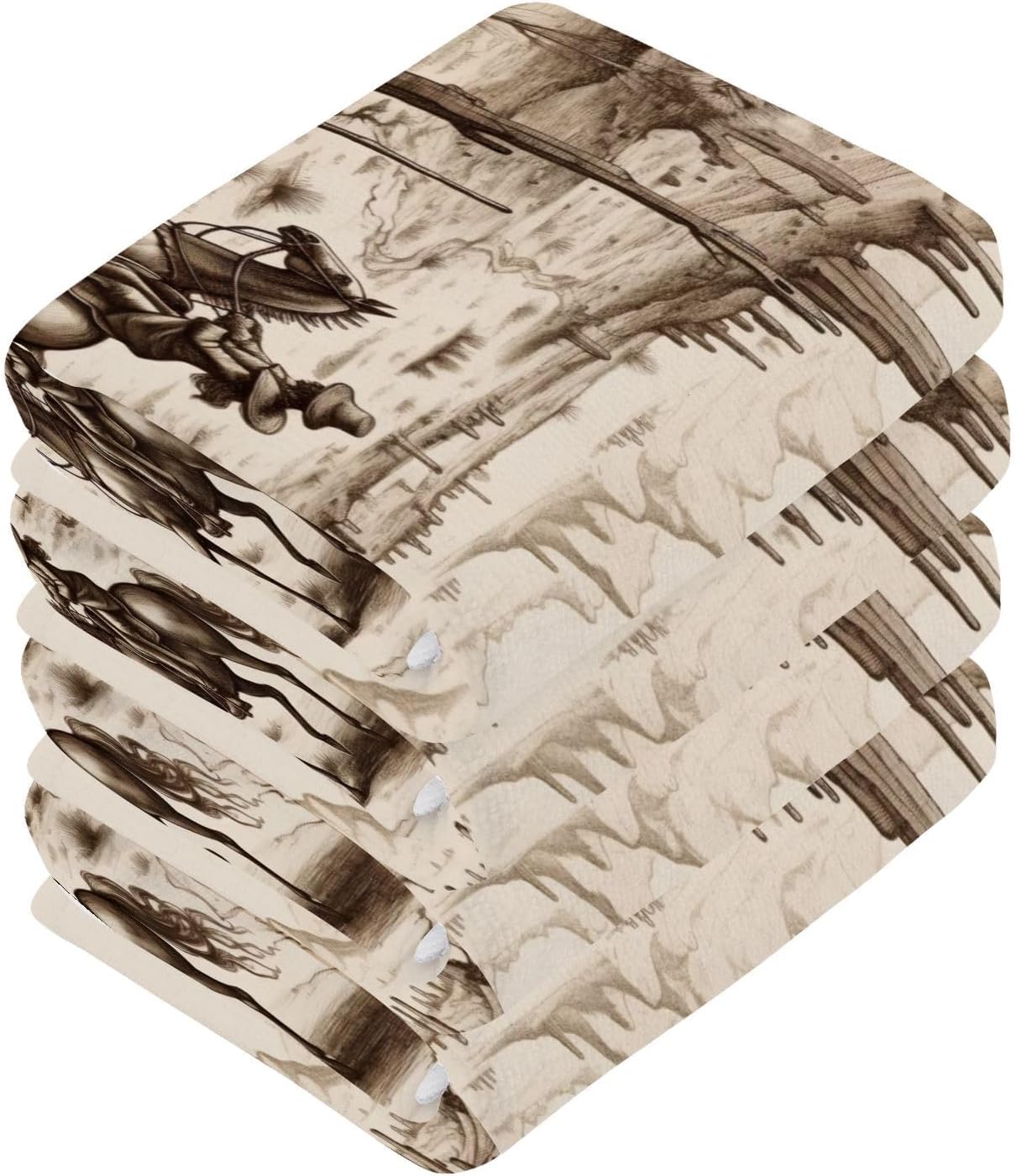 Cowboy Washcloths 2 Pack