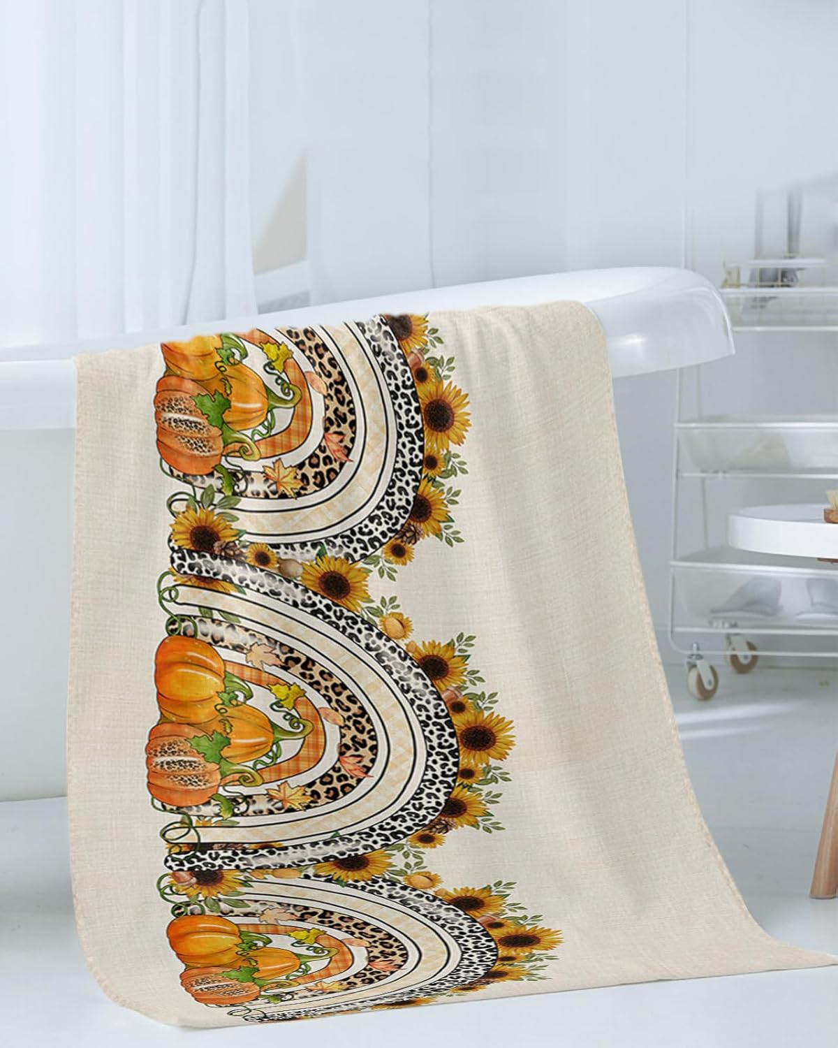 Charming Thanksgiving Bathroom Towel Set