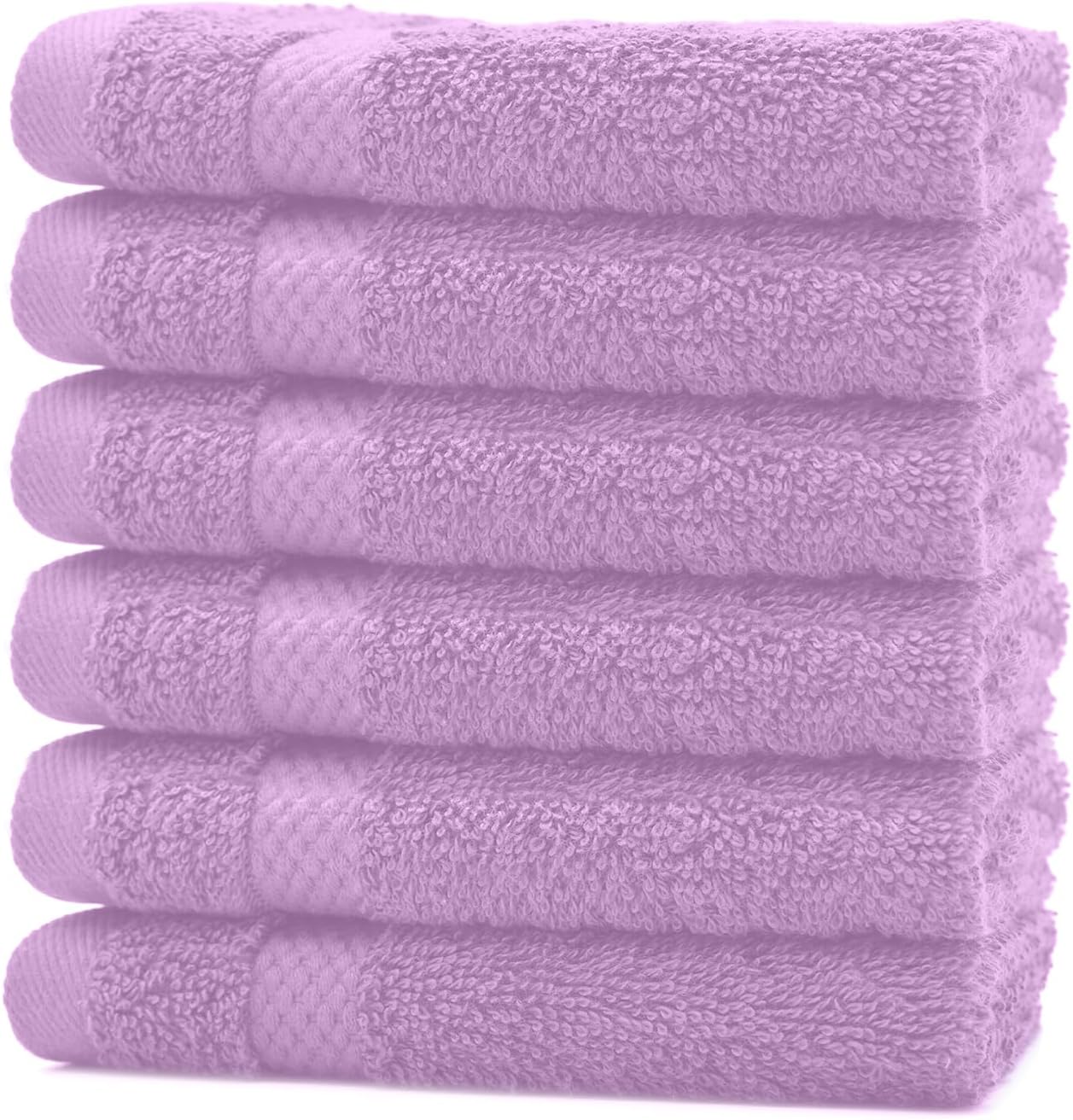 12-Piece DAN RIVER Premium Cotton Wash Cloths for the Face