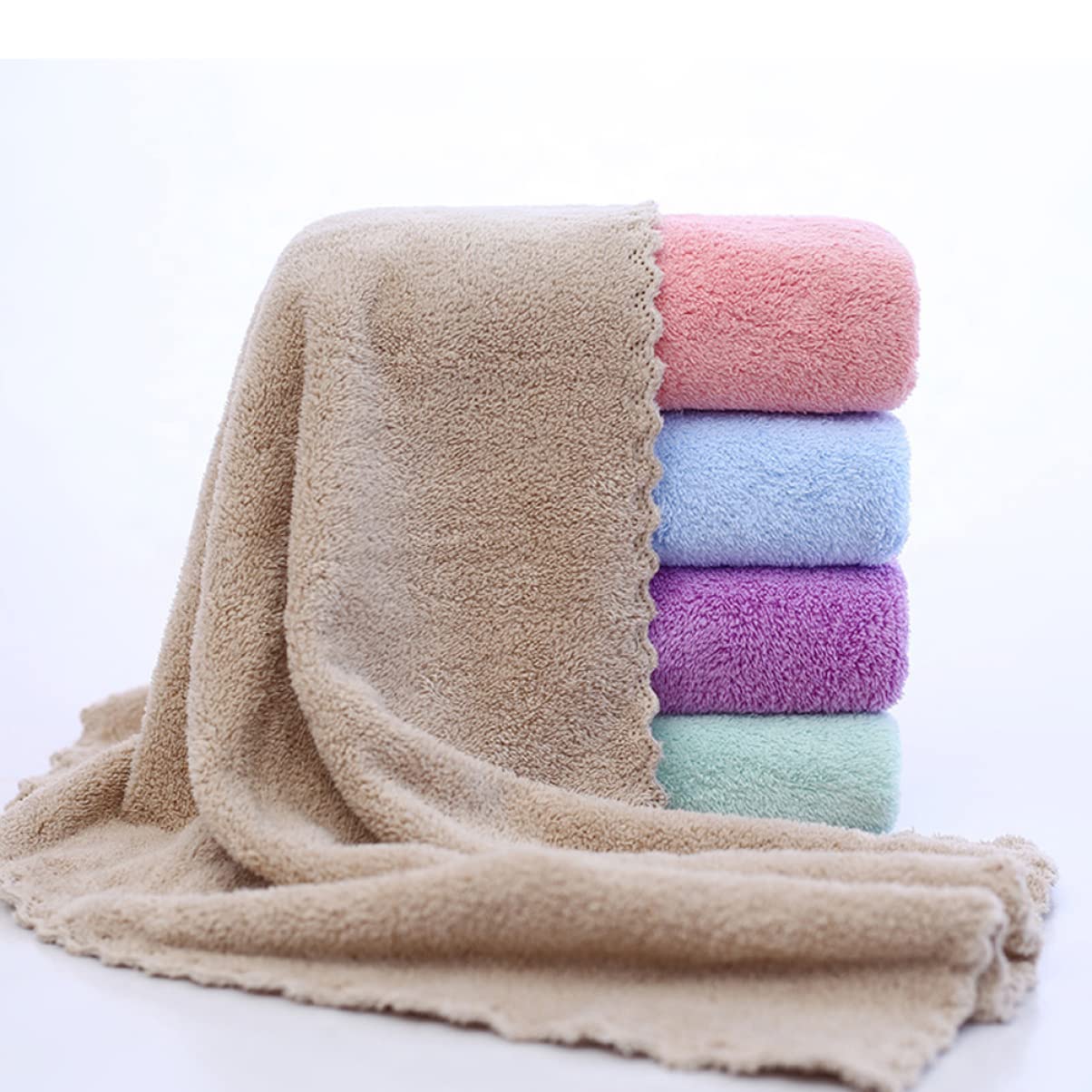 5-Pack Microfiber Makeup Remover Towels for Women