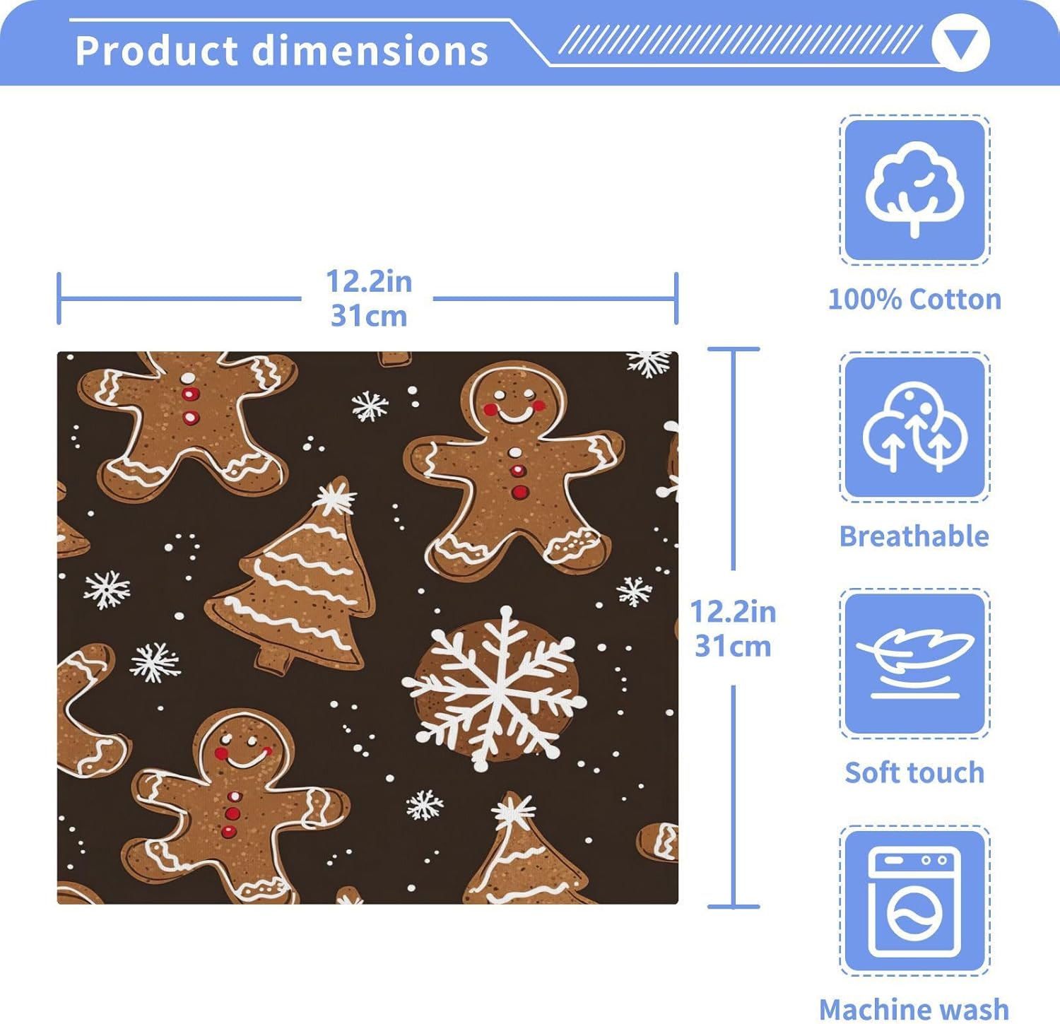 festivefun soft absorbent washcloths for all occasions