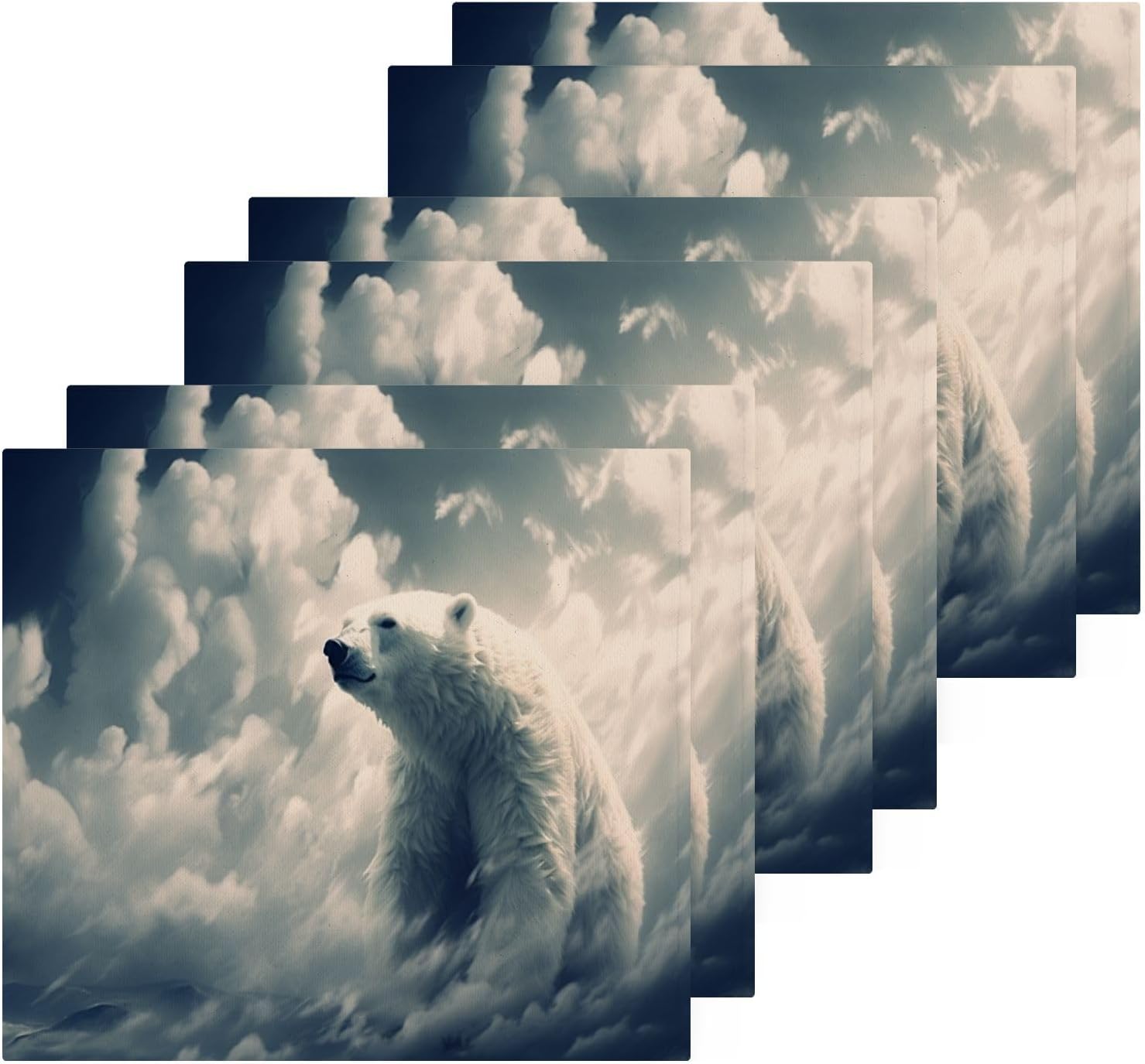 PolarBear Washcloth - 12x12 inch
